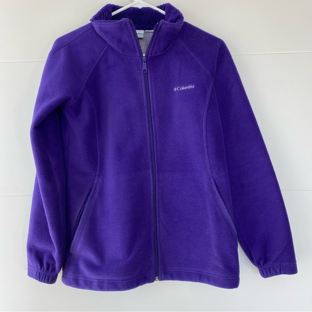 Columbia Purple Omni Heat Jacket Small